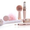 flawless spa devices in pink and rose gold